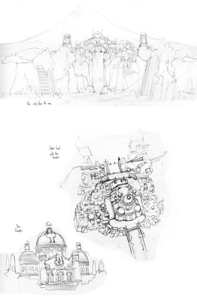 La citt�<br>disegni di Mario Alberti<br><i>(c) 2006 Les Humano�des Associ�s</i>