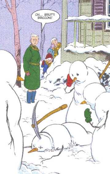 Brutti bricconi! Brutti bricconi!<br>Tavola 6 Vignetta 1<br><i>(c) 2005 Marvel Comics / Panini Comics</i>