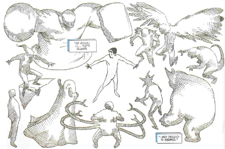 Tutti i miei nemici! Tutti i miei nemici!<br>Tavola 10 Vignetta 7<br><i>(c) 2005 Marvel Comics / Panini Comics</i>