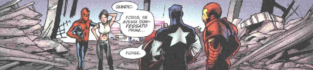 Quindici... Quindici...<br>Spider-Man: Breakout! #5 Tavola 22 Vignetta 6<br><i>(c) 2005 Marvel Comics / Panini Comics</i>