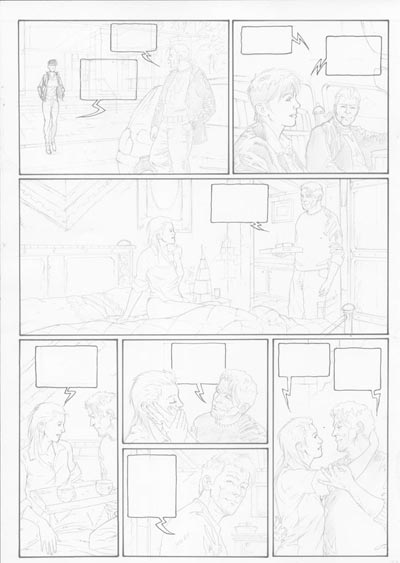 Tavola 39<br>disegni di Andrea Mutti<br><i>(c) 2006 Richard Malka , Andrea Mutti / Editions Vents d'Ouest</i>