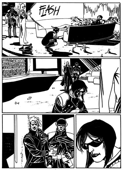 Tavola 01/176<br>disegni di Andrea Bormida<br><i>(c) 2006 Sergio Bonelli Editore</i>