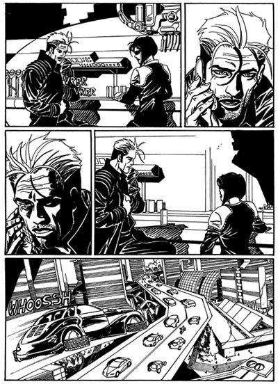 Tavola 03/176<br>disegni di Andrea Bormida<br><i>(c) 2006 Sergio Bonelli Editore</i>