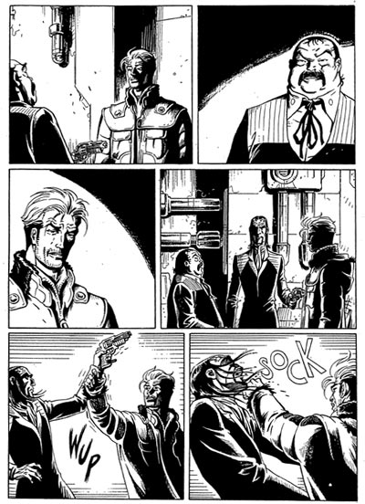 Tavola 04/177<br>disegni di Patrizia Mandanici<br><i>(c) 2006 Sergio Bonelli Editore</i>