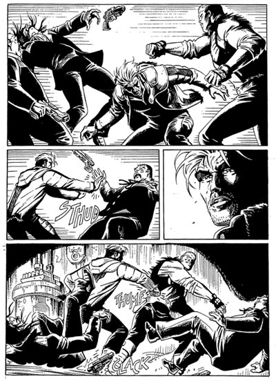 Tavola 05/177<br>disegni di Patrizia Mandanici<br><i>(c) 2006 Sergio Bonelli Editore</i>