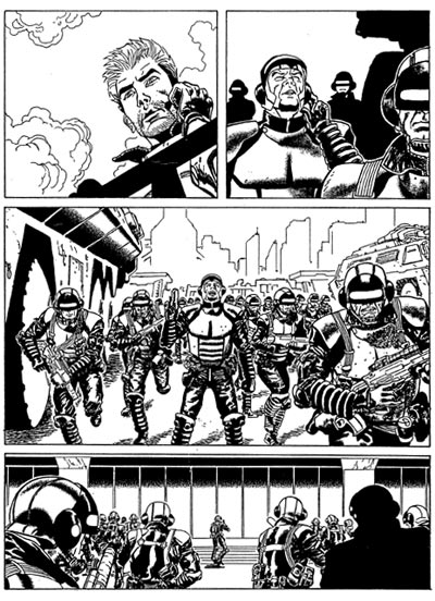 Tavola 02/178<br>disegni di Giancarlo Olivares<br><i>(c) 2006 Sergio Bonelli Editore</i>