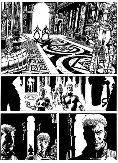 Tavola 03/178<br>disegni di Giancarlo Olivares<br><i>(c) 2006 Sergio Bonelli Editore</i>