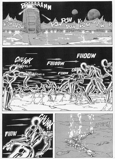 Tavola 01/AA14<br>Disegni di Fabio Jacomelli<br><i>(c) 2006 Sergio Bonelli Editore</i>