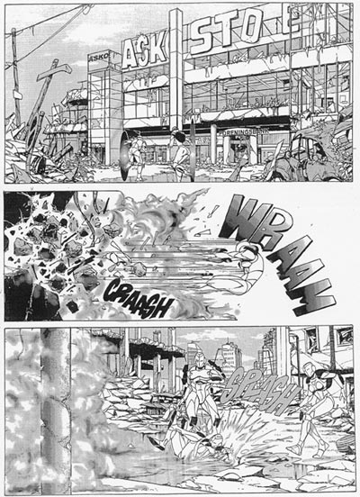 Tavola 02/AA14<br>disegni di Fabio Jacomelli<br><i>(c) 2006 Sergio Bonelli Editore</i>