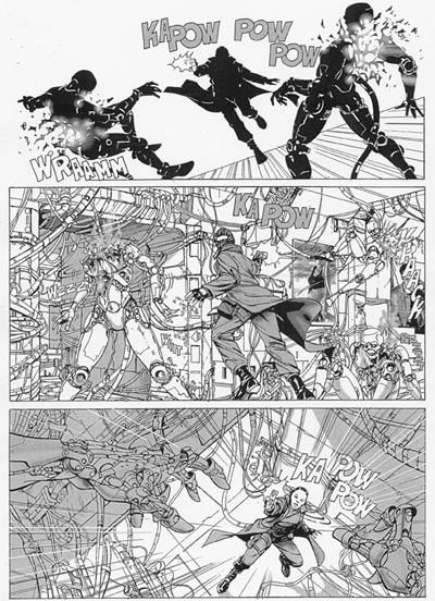 Tavola 04/AA14<br>disegni di Fabio Jacomelli<br><i>(c) 2006 Sergio Bonelli Editore</i>