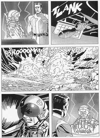 Tavola 01/GG10<br>disegni di Germano Bonazzi<br><i>(c) 2006 Sergio Bonelli Editore</i>