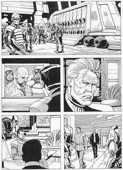 Tavola 03/GG10<br>disegni di Germano Bonazzi<br><i>(c) 2006 Sergio Bonelli Editore</i>