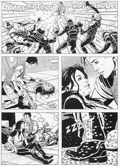 Tavola 05/GG10<br>disegni di Germano Bonazzi<br><i>(c) 2006 Sergio Bonelli Editore</i>
