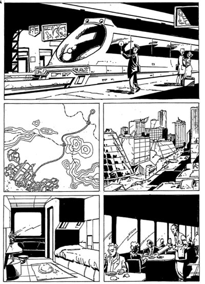 Tavola 03/MXb2<br>disegni di Stefano Casini<br><i>(c) 2006 Sergio Bonelli Editore</i>