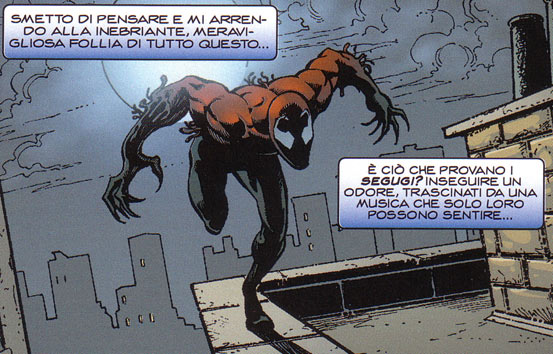 Il segugio. Il segugio.<br>Toxin #1 Tavola 11 Vignetta 2<br><i>(c) 2005 Marvel Comics / 2006 Panini Comics</i>