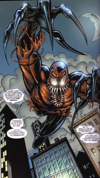 Toxin all'attacco. Toxin all'attacco.<br>Toxin #4 Tavola 2<br><i>(c) 2005 Marvel Comics / 2006 Panini Comics</i>