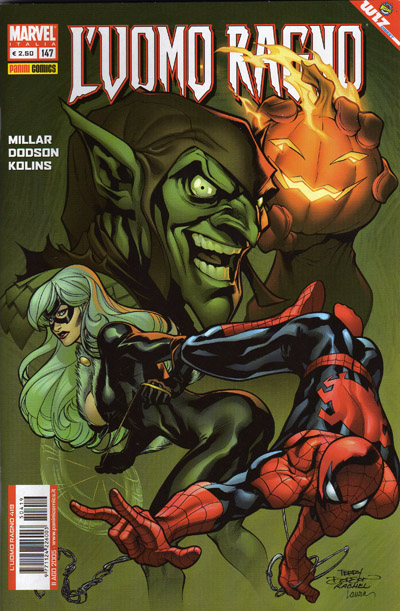 Spider-Man<br>la cover del n.147<br><i>(c) aventi diritto</i>