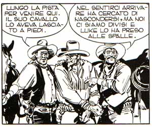 ... e c'era una volta un vecchio eroe.<br>Tex 543, pag.10<br><i>(c) 2006 SBE</i>