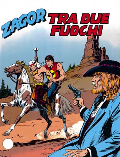 Zagor 297<br>copertina di Gallieno Ferri<br><i>(c) 1990 Sergio Bonelli Editore</i>